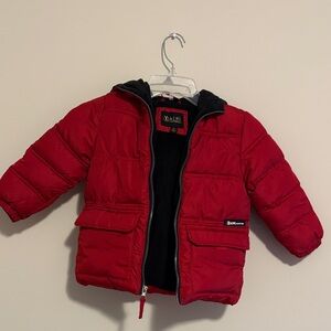 iXtreme Kids Red Puffer Jacket with Hood